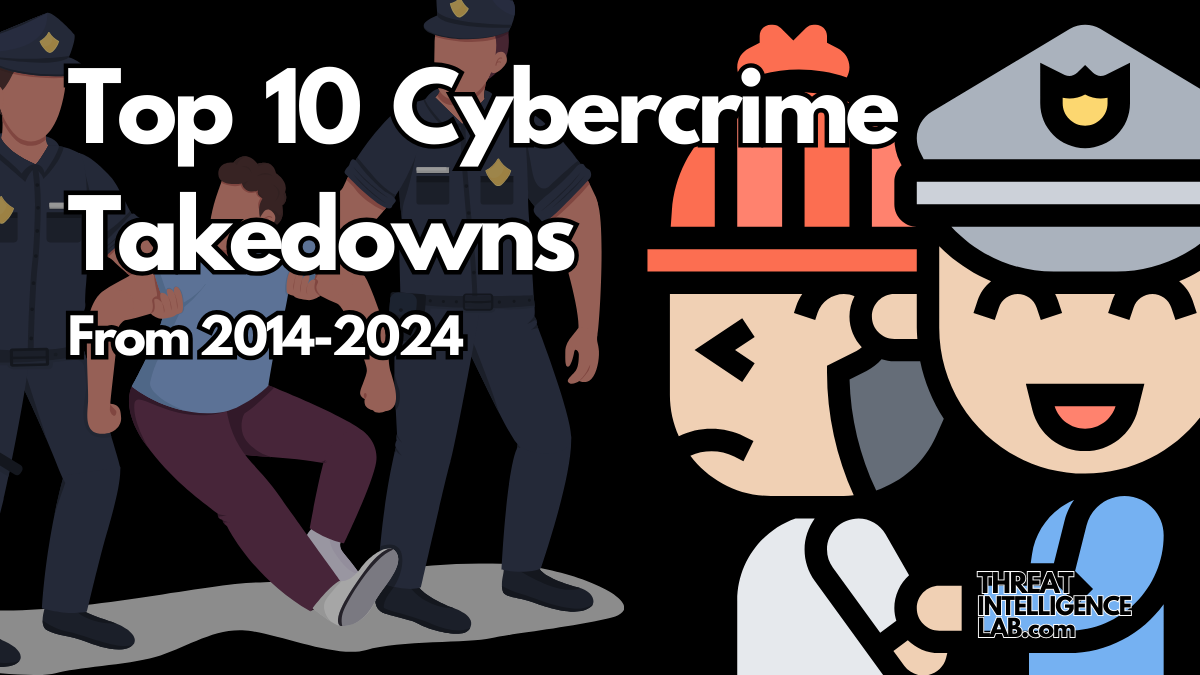 Top 10 Cybercrime Takedowns From 2014-2024